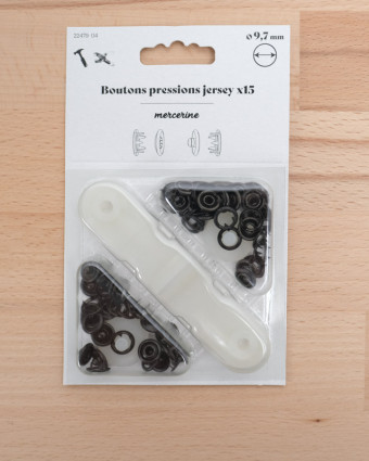 Pression Jersey 9,7mm - Mercerine