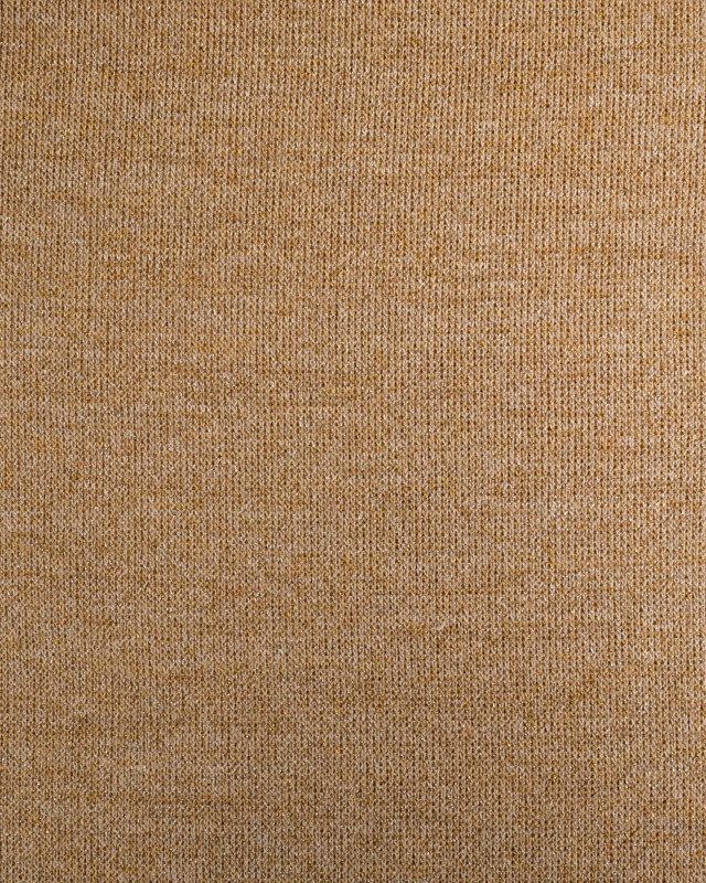 Tissu Maille Lurex Camel Premium - Oeko-Tex - Mercerine