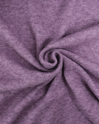 Tissu Maille Très Douce Violet - Mercerine