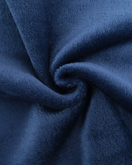 Doudou Uni Bleu  Marine Oeko-Tex - Mercerine