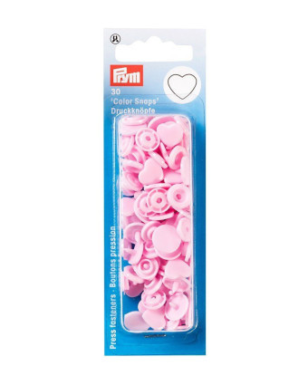 Bouton pression Rose Coeur Color Snaps Prym - Mercerine