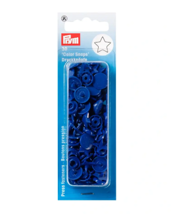 Bouton pression étoile bleu royal Color Snaps Prym - Mercerine