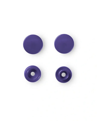 Bouton pression -Color Snaps - violet