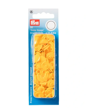 Bouton pression jaune Color Snaps - Prym - Mercerine