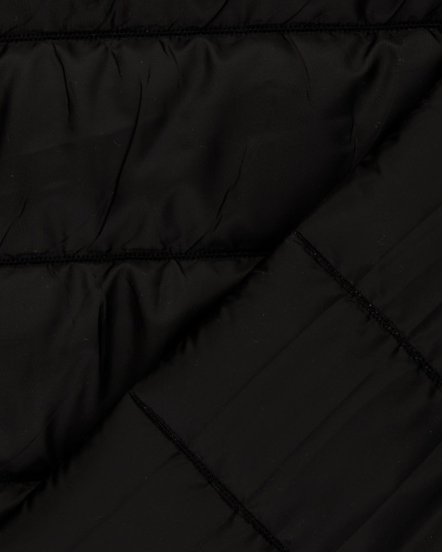 Tissu Matelassé Mat Noir - Mercerine