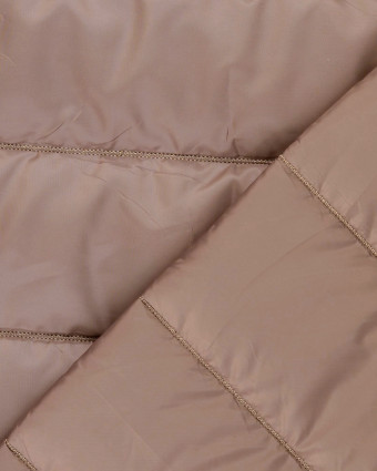 Tissu Matelassé Mat Beige - Mercerine