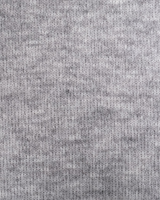 Tissu Maille Gris Chiné - Mercerine