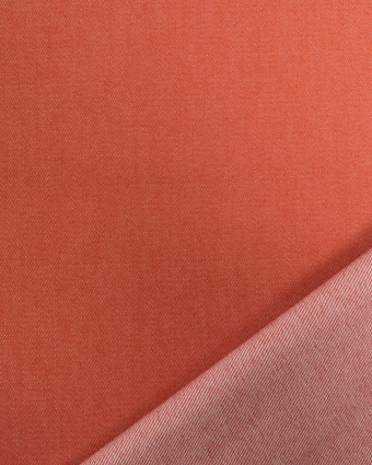 Jean Stretch Uni Terracotta - Oeko-Tex - Mercerine