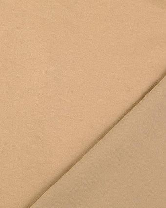 Tissu Bengaline Stretch Irisé Beige - Mercerine