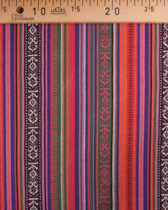 Tissu Mexicain Multicolore  - Mercerine