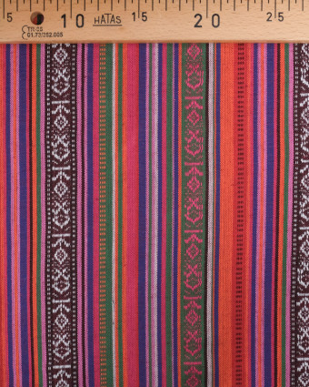 Tissu Mexicain Multicolore  - Mercerine