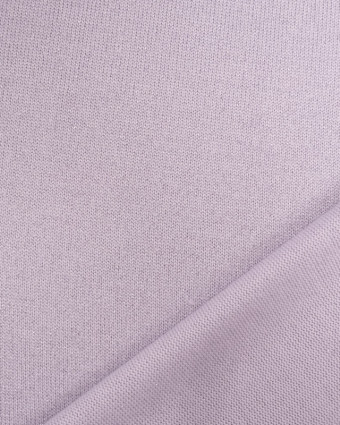 Tissu Maille Lurex Argenté Mauve - Mercerine