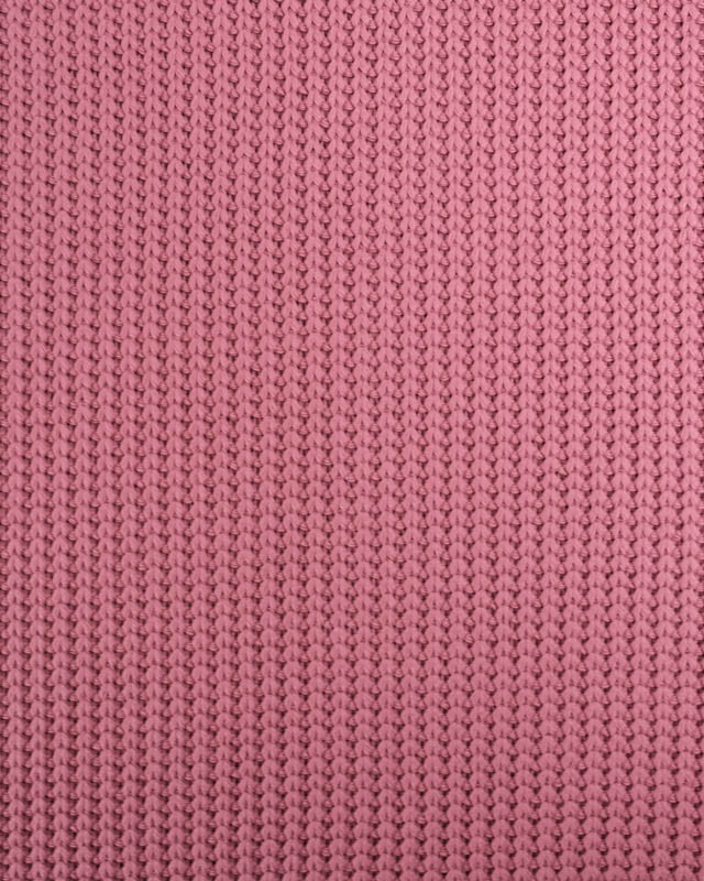 Maille Tricot Lourde Vieux Rose - Mercerine