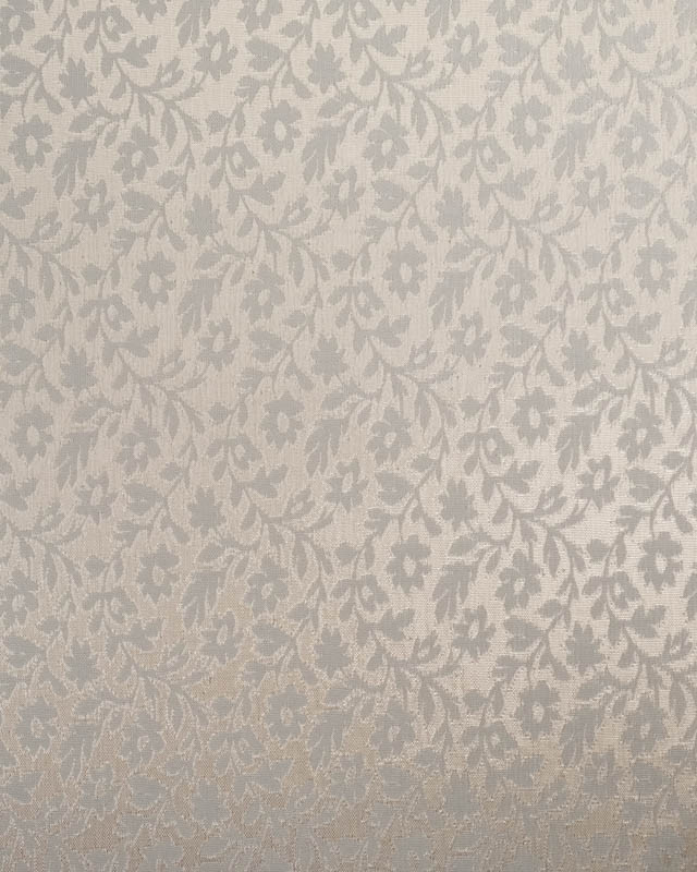 Jacquard Doré Motif Floral- Mercerine