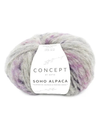 Fil à tricoter SOHO ALPACA Katia - Mercerine