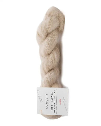 Silk Alpaca Natural Colors - Katia - Mercerine