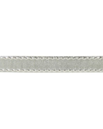 Sangle Simili Cuir Argent : 15mm et 30mm - Mercerine