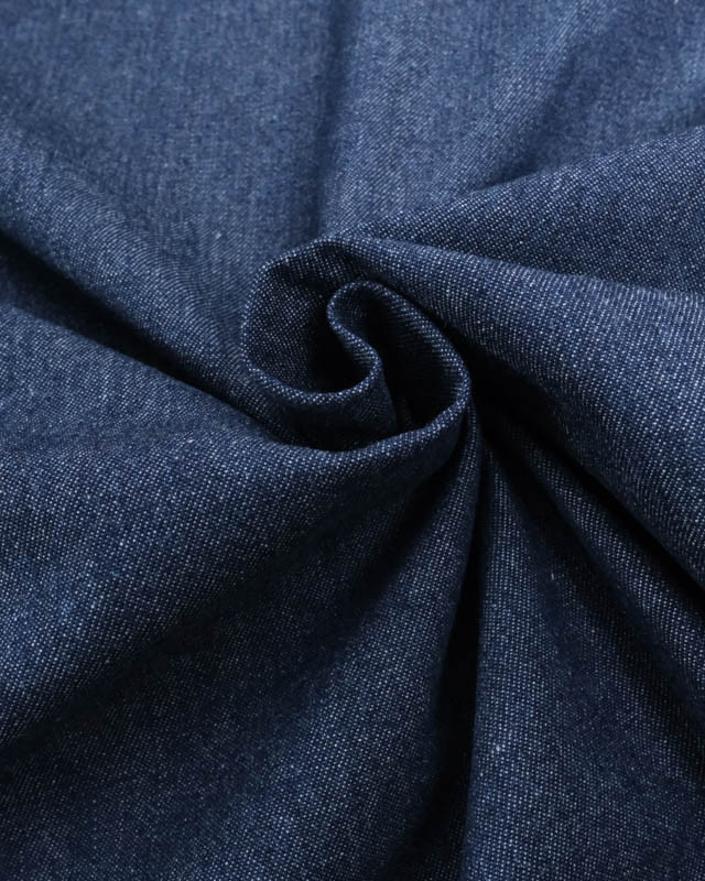 Tissu Jean Bleu Indigo - Mercerine