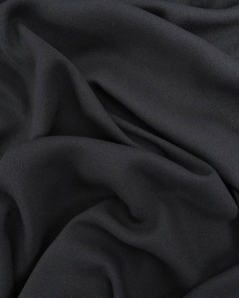 Tissu Voile de Crêpe Noir - Mercerine