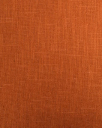 Tissu 100% Lin Uni Cognac - Mercerine