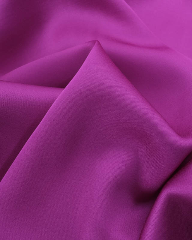 Satin de Viscose Uni Purple - Mercerine