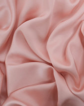 Satin de Viscose Uni Rose Nude