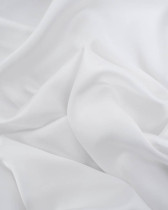 Satin de Viscose Uni Blanc Optique