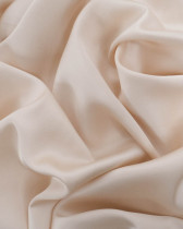 Satin de Viscose Uni Crème