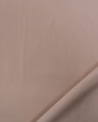 Satin de Viscose Uni Taupe - Mercerine