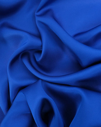 Satin de Viscose Uni Royal - Mercerine