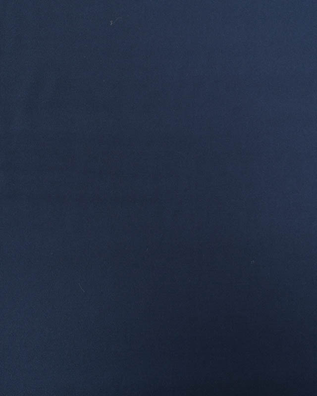 Satin de Viscose Uni Navy - Mercerine