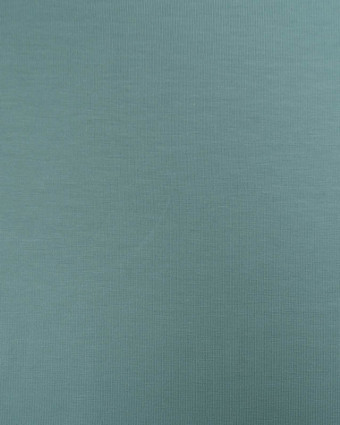 Tissu Jersey de Coton Uni Eucalyptus - Mercerine