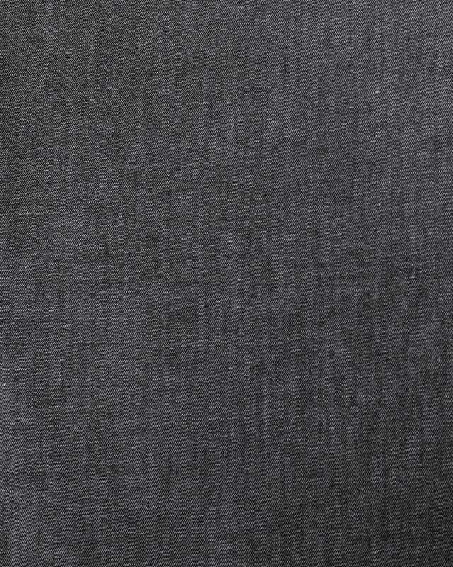 Tissu Chambray Noir - Mercerine