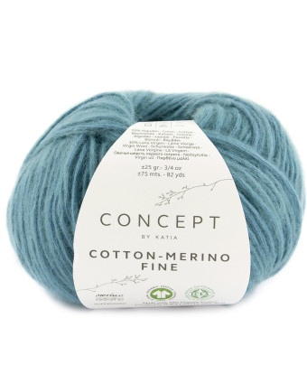 Laine Cotton-Merino fine - Katia - Mercerine