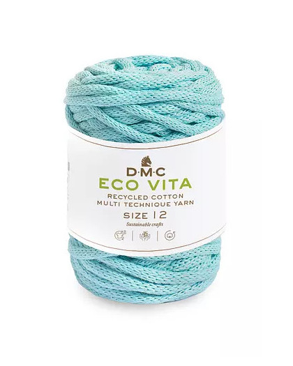 Coton recyclé Eco Vita / Nova Vita 12 DMC Crochet tricot macramé