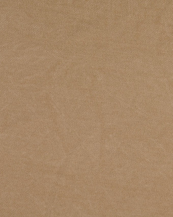 Tissu Jersey Velours Twill Beige - Mercerine