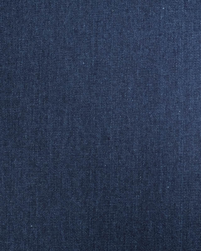 Tissu Jean Bicolore Bleu Acier - Mercerine