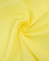 Tissu PolyCoton Uni Grande Largeur Citron