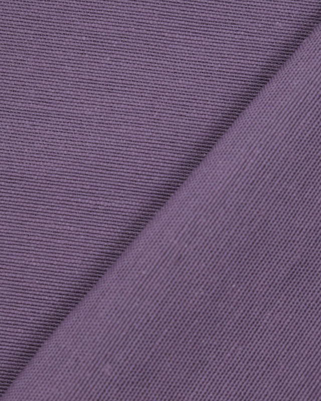 Tissu PolyCoton Uni Grande Largeur Raisin - Mercerine