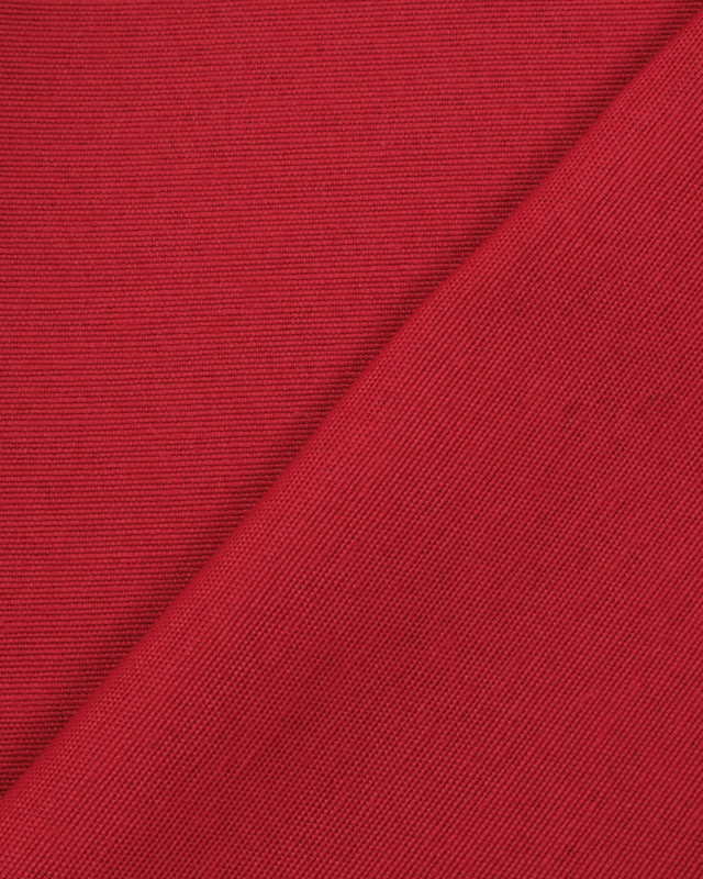 Tissu PolyCoton Uni Grande Largeur Cherry - Mercerine