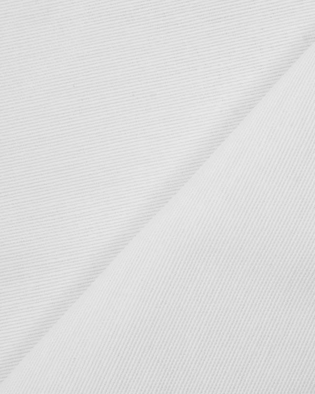 Tissu PolyCoton Uni Grande Largeur Blanc - Mercerine