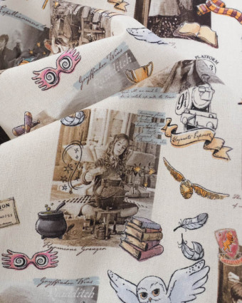 Tissu Coton Harry Potter Photographies - Mercerine