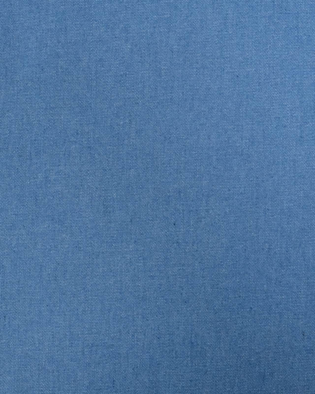 Tissu Denim Uni Middle Blue - Mercerine