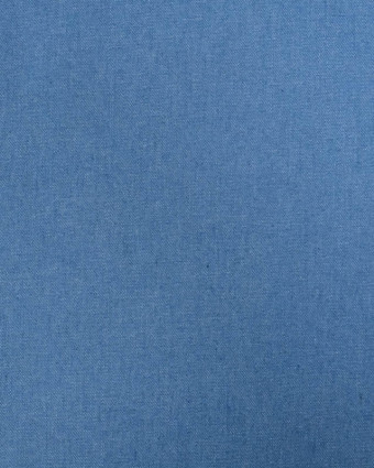 Tissu Denim Uni Middle Blue - Mercerine