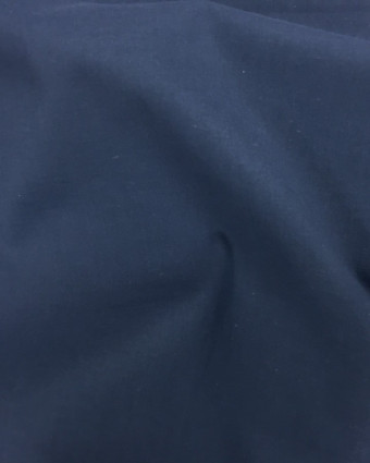 Voile de coton Bleu ardoise - par 10cm