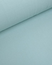 Tissu Ameublement Coton Lin Enduit Aqua