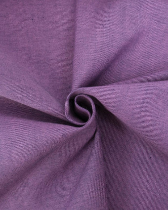 Tissu Jean Stretch Violet - Mercerine