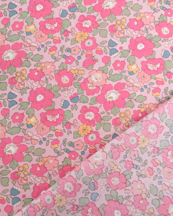 Tissu Liberty Fabrics@ Betsy Meadow Rose - Mercerine