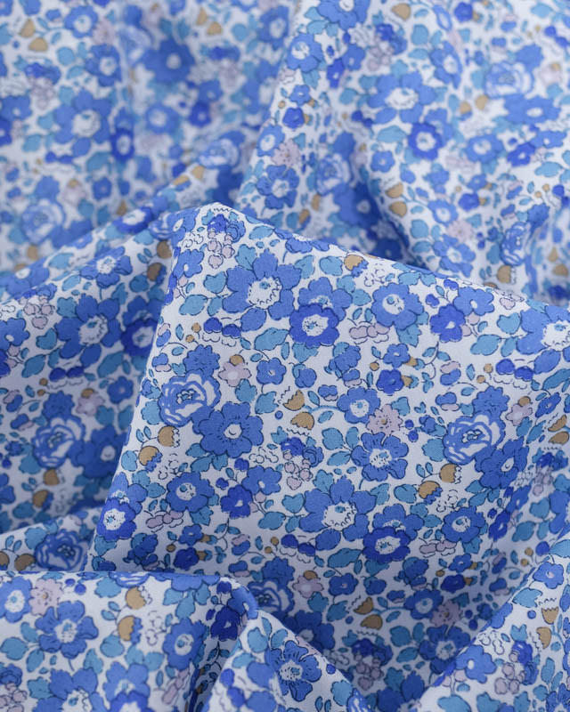 Tissu Liberty Fabrics@ Betsy Ann Bleu - Mercerine