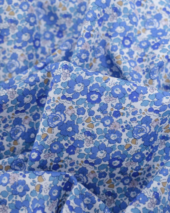 Tissu Liberty Fabrics@ Betsy Ann Bleu - Mercerine